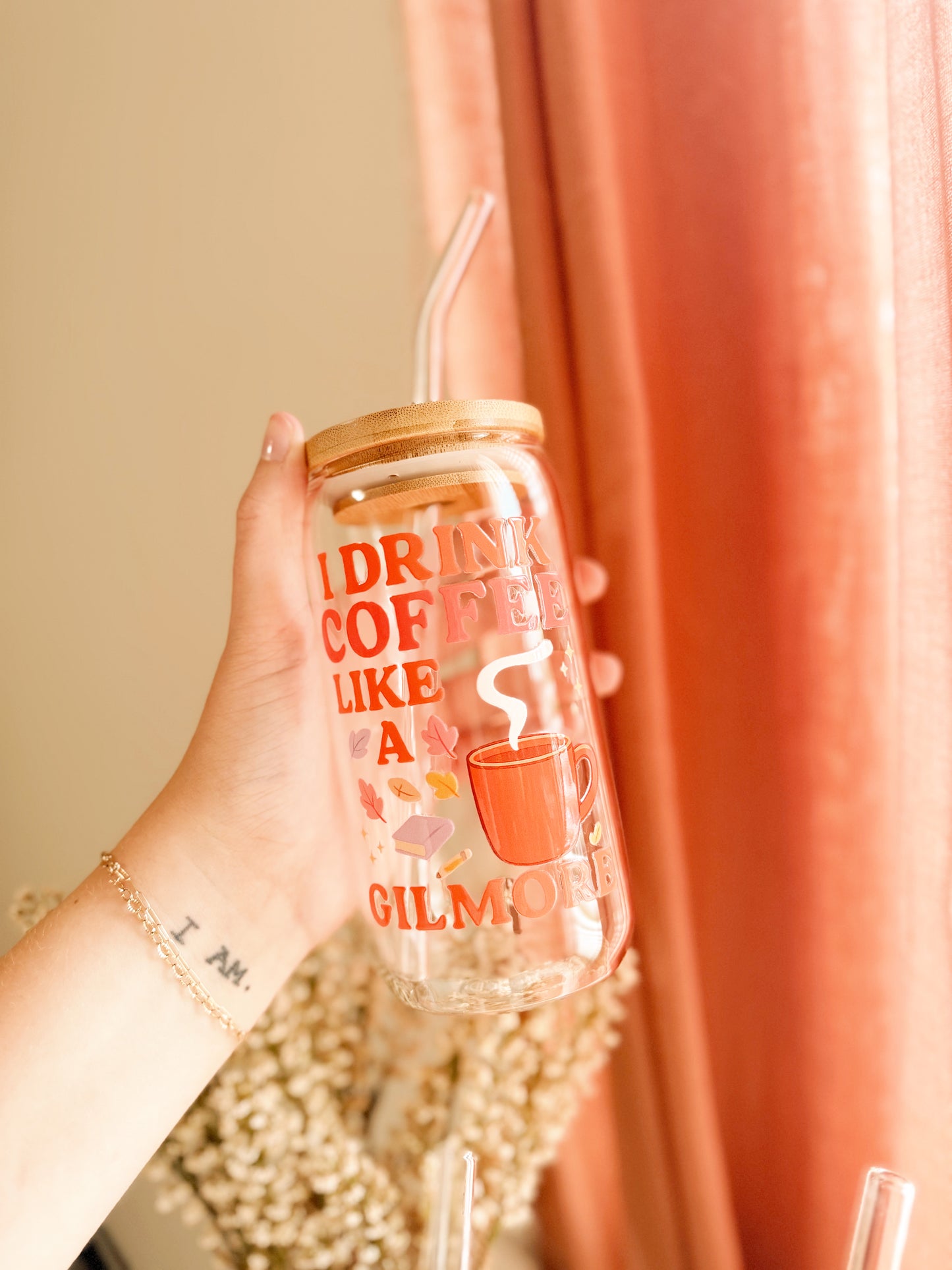 Fall 12oz Glass Cups