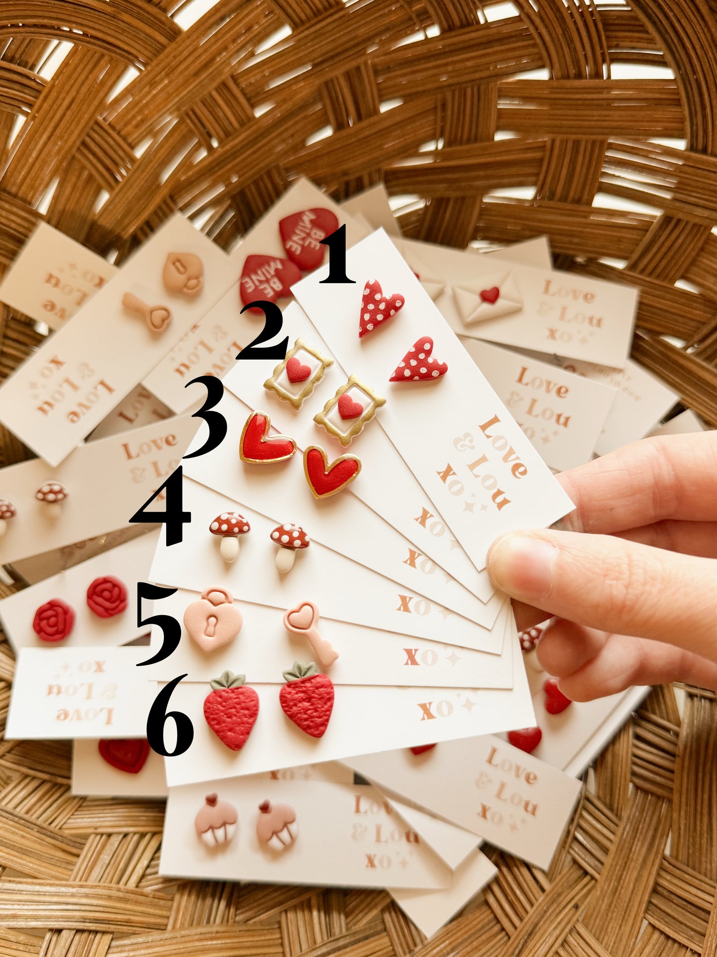 Valentine's Day Studs 6