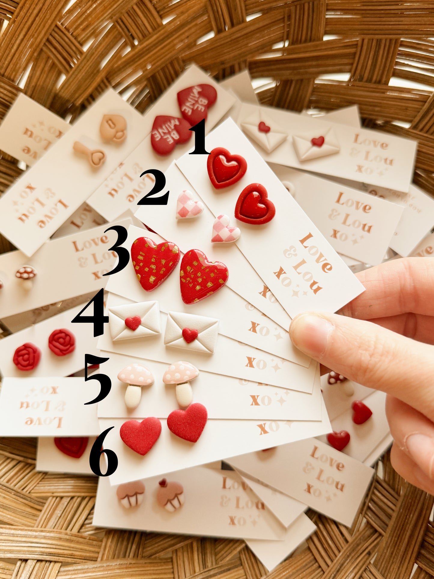 Valentine's Day Studs 3