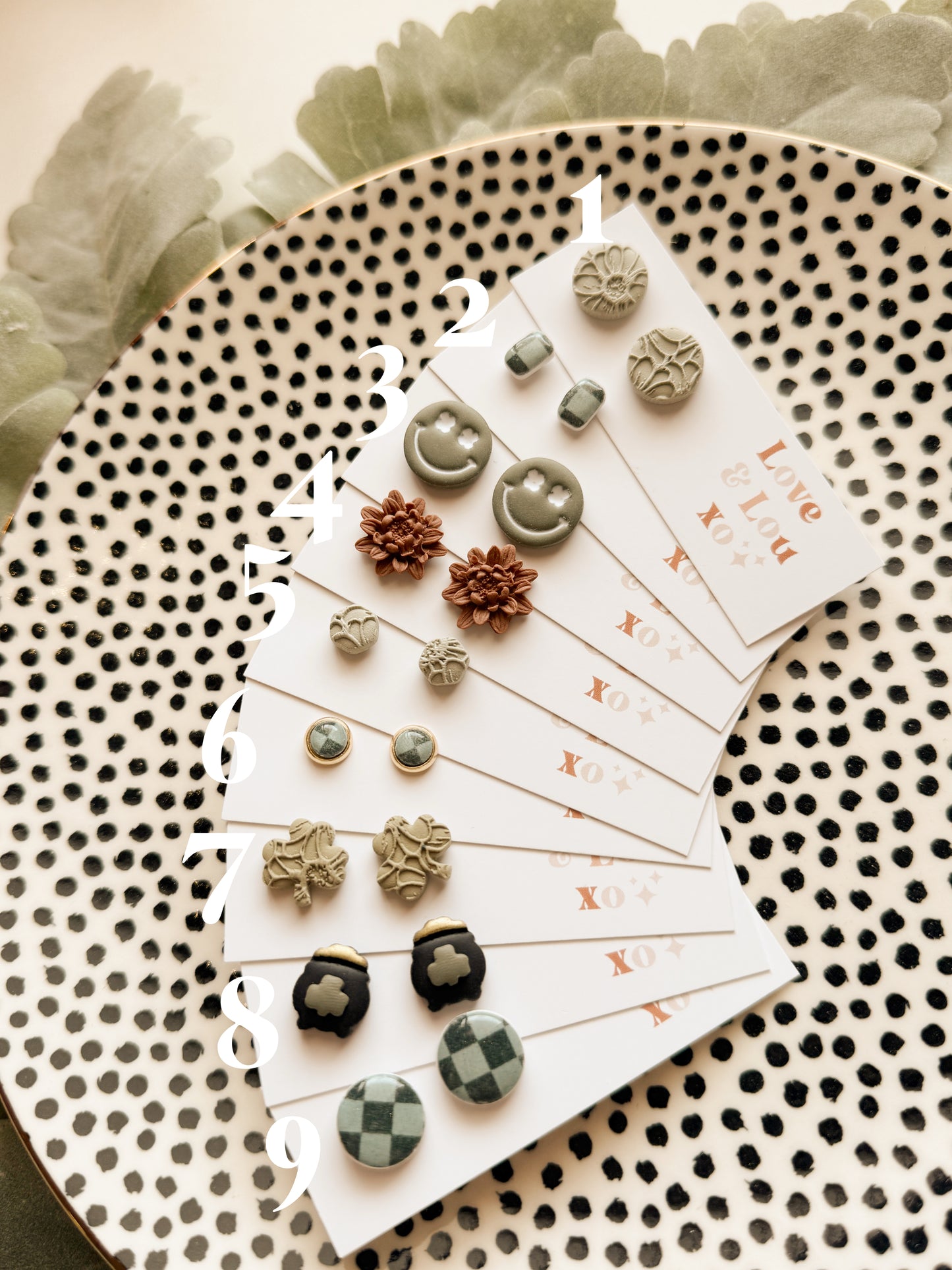 St. Patrick's Day Studs