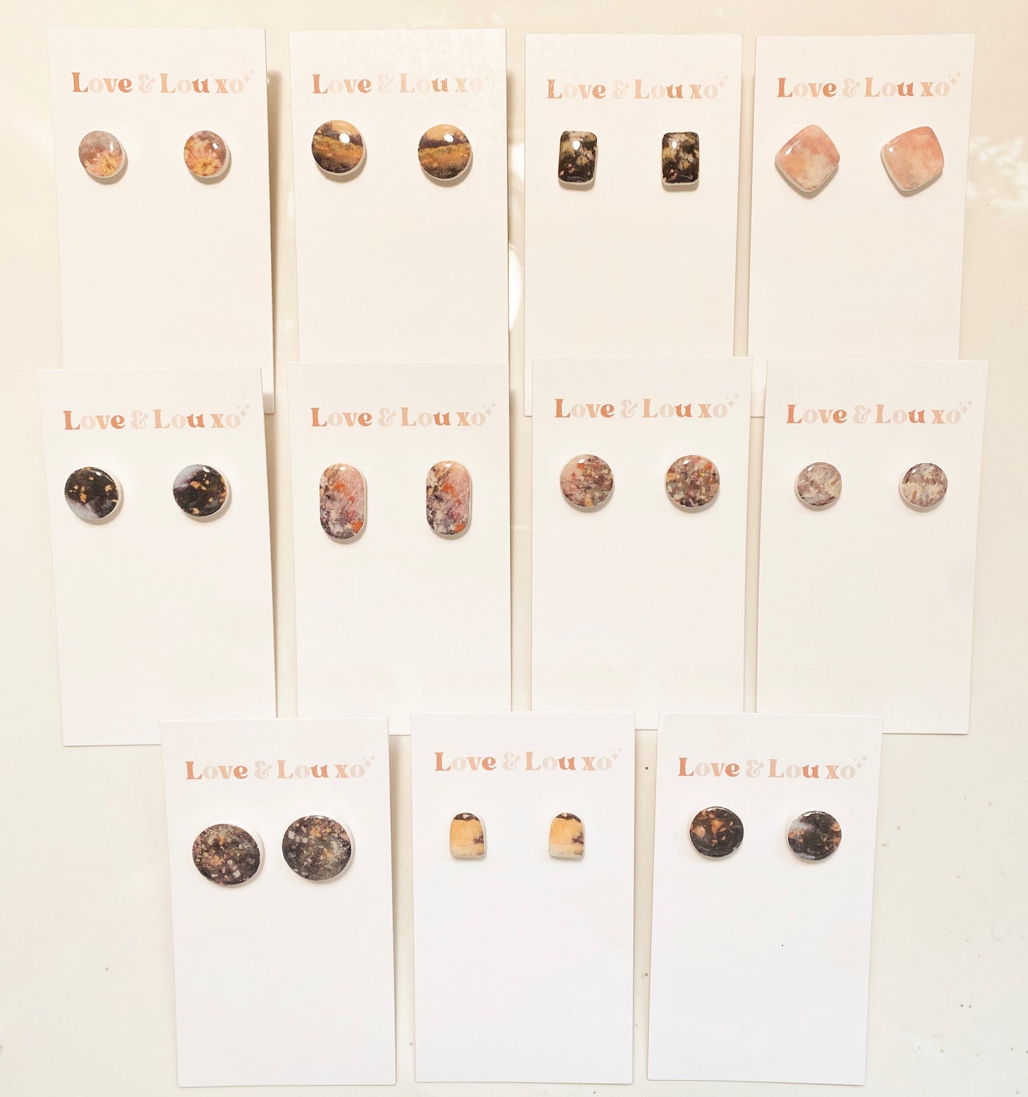 Love & Lou xo X Liz Charney Studs