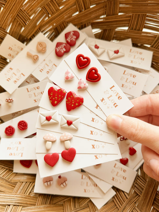 Valentine's Day Studs 3