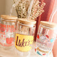 Fall 12oz Glass Cups