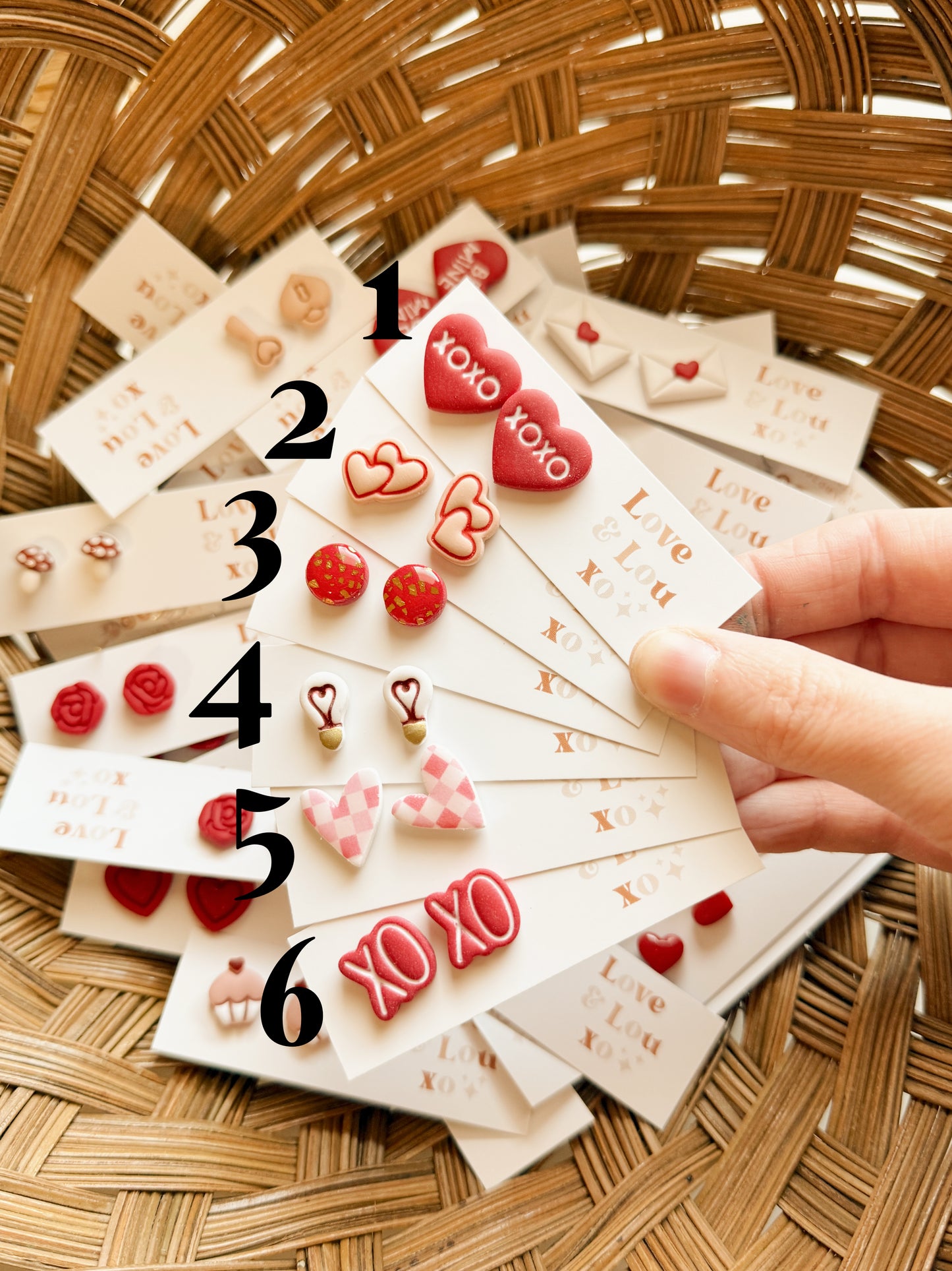 Valentine's Day Studs