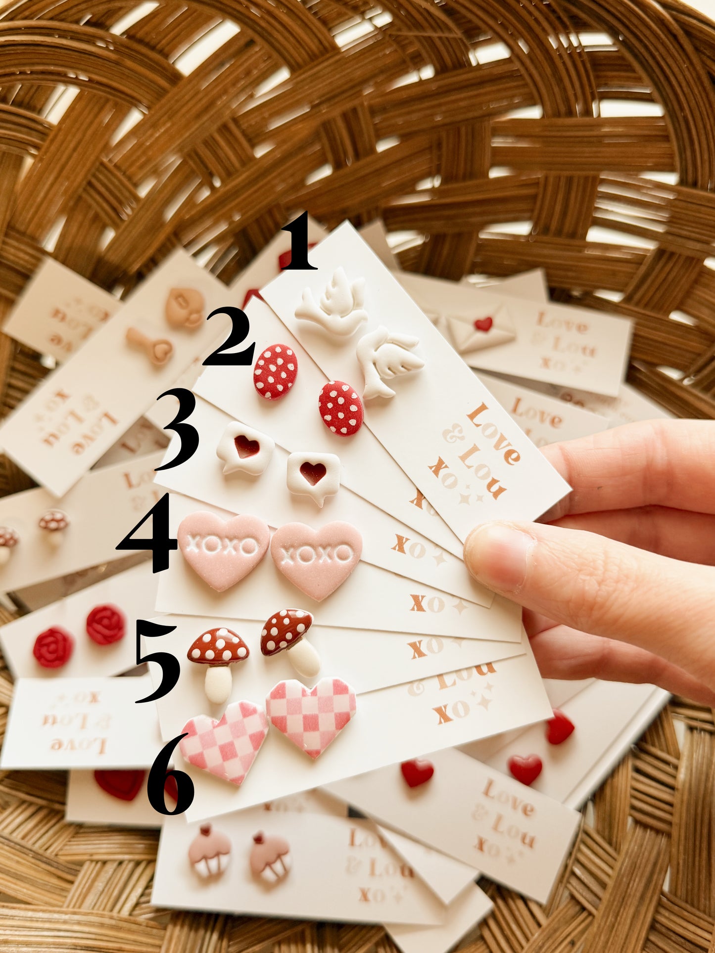 Valentine's Day Studs 2